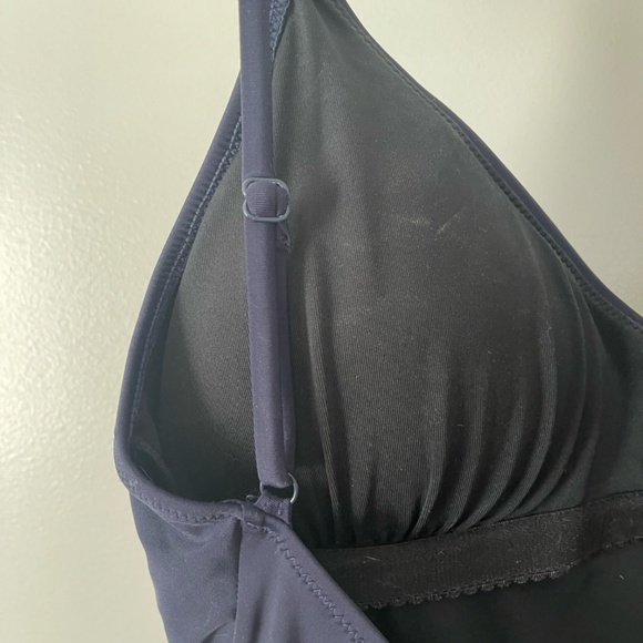 J. Crew Scoopneck One-piece Swimsuit Navy - Picture 7 of 13